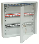 Metalowa szafka na klucze ze szklanymi drzwiczkami SKR 30/S ruchome haczyki DARMOW DOSTAWA