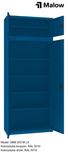 SBM 203 M LX Kolorystyka korpusu - RAL 5010 Kolorystyka drzwi - RAL 5010 (1).jpg
