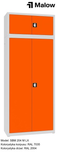 SBM 204 M LX Kolorystyka korpusu - RAL 7035 Kolorystyka drzwi - RAL 2004.jpg