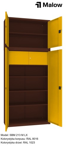 SBM 213 M LX Kolorystyka korpusu - RAL 8016 Kolorystyka drzwi - RAL 1023 (1).jpg