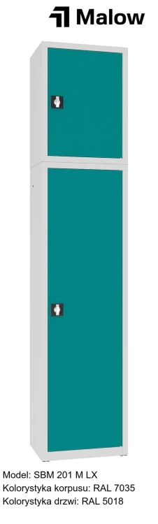 SBM 201 M LX Kolorystyka korpusu - RAL 7035 Kolorystyka drzwi - RAL 5018 (1).jpg
