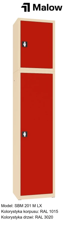 SBM 201 M LX Kolorystyka korpusu - RAL 1015 Kolorystyka drzwi - RAL 3020 (1).jpg