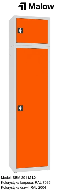 SBM 201 M LX Kolorystyka korpusu - RAL 7035 Kolorystyka drzwi - RAL 2004.jpg