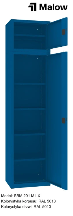 SBM 201 M LX Kolorystyka korpusu - RAL 5010 Kolorystyka drzwi - RAL 5010 (1).jpg