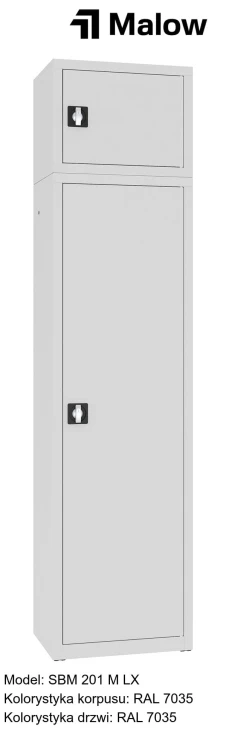 SBM 201 M LX Kolorystyka korpusu - RAL 7035 Kolorystyka drzwi - RAL 7035.jpg