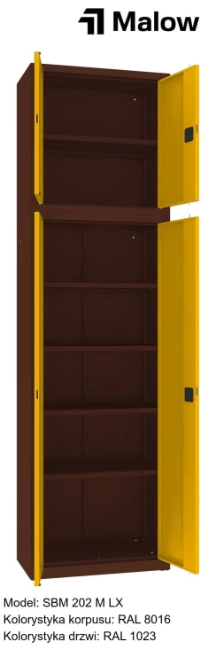 SBM 202 M LX Kolorystyka korpusu - RAL 8016 Kolorystyka drzwi - RAL 1023 (1).jpg