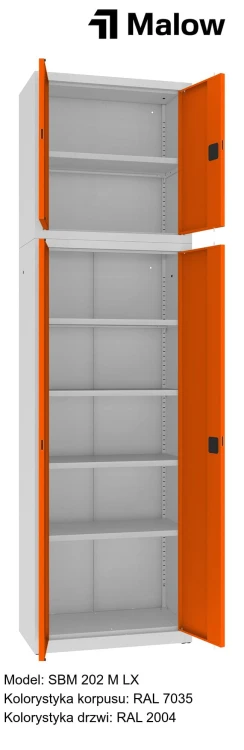 SBM 202 M LX Kolorystyka korpusu - RAL 7035 Kolorystyka drzwi - RAL 2004 (1).jpg