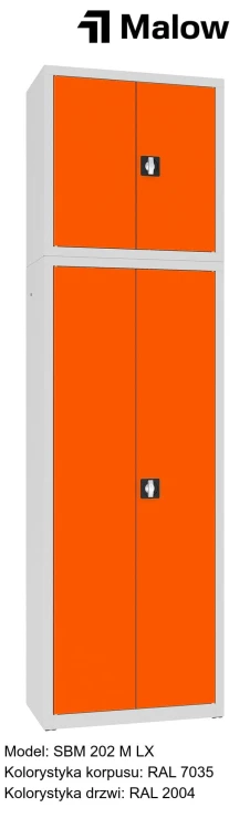 SBM 202 M LX Kolorystyka korpusu - RAL 7035 Kolorystyka drzwi - RAL 2004.jpg