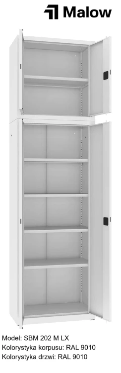 SBM 202 M LX Kolorystyka korpusu - RAL 9010 Kolorystyka drzwi - RAL 9010 (1).jpg