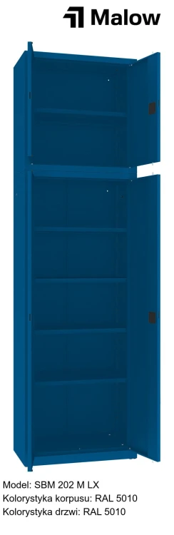 SBM 202 M LX Kolorystyka korpusu - RAL 5010 Kolorystyka drzwi - RAL 5010 (1).jpg