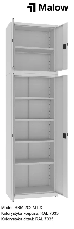 SBM 202 M LX Kolorystyka korpusu - RAL 7035 Kolorystyka drzwi - RAL 7035 (1).jpg
