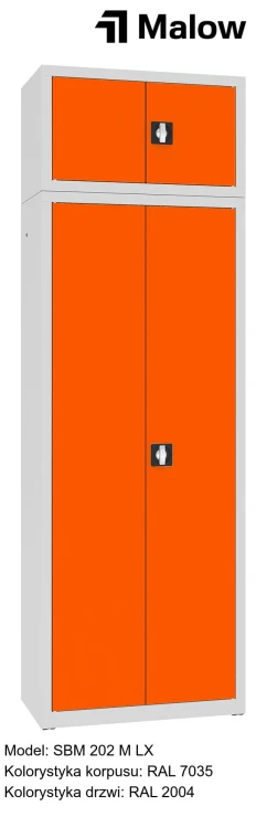 SBM 202 M LX Kolorystyka korpusu - RAL 7035 Kolorystyka drzwi - RAL 2004.jpg