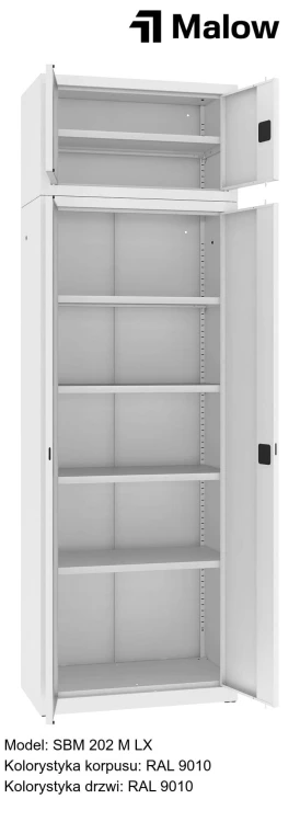 SBM 202 M LX Kolorystyka korpusu - RAL 9010 Kolorystyka drzwi - RAL 9010 (1).jpg