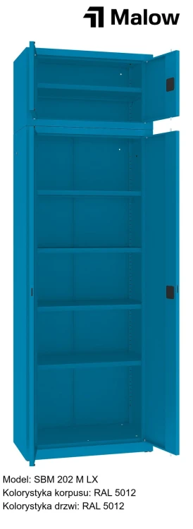 SBM 202 M LX Kolorystyka korpusu - RAL 5012 Kolorystyka drzwi - RAL 5012 (1).jpg
