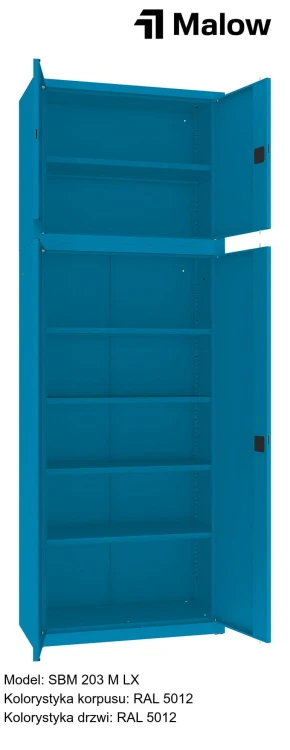 SBM 203 M LX Kolorystyka korpusu - RAL 5012 Kolorystyka drzwi - RAL 5012 (1).jpg