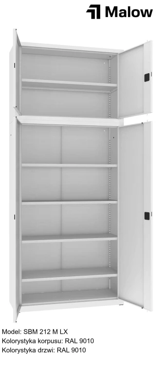 SBM 212 M LX Kolorystyka korpusu - RAL 9010 Kolorystyka drzwi - RAL 9010 (1).jpg