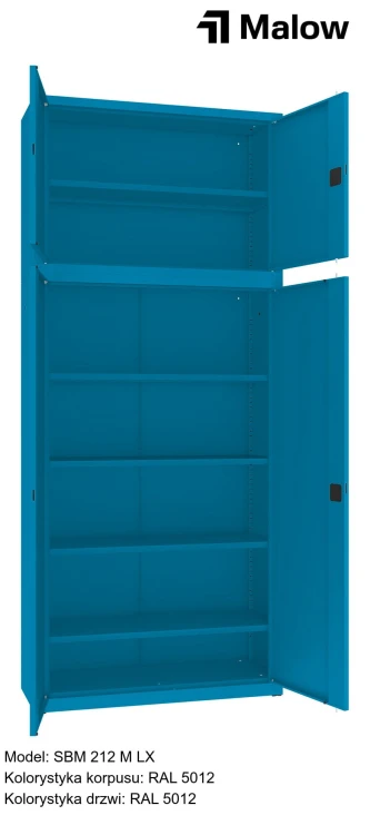 SBM 212 M LX Kolorystyka korpusu - RAL 5012 Kolorystyka drzwi - RAL 5012 (1).jpg