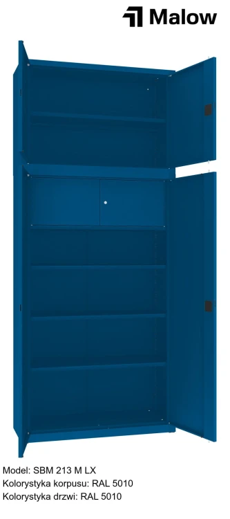 SBM 213 M LX Kolorystyka korpusu - RAL 5010 Kolorystyka drzwi - RAL 5010 (1).jpg
