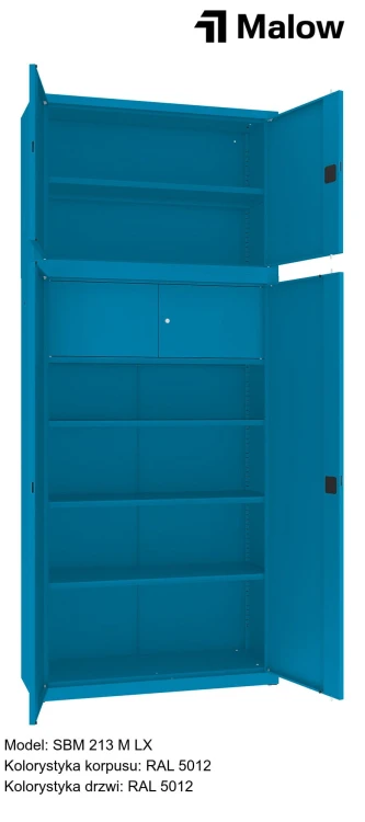 SBM 213 M LX Kolorystyka korpusu - RAL 5012 Kolorystyka drzwi - RAL 5012 (1).jpg