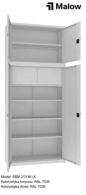 SBM 213 M LX Kolorystyka korpusu - RAL 7035 Kolorystyka drzwi - RAL 7035 (1).jpg