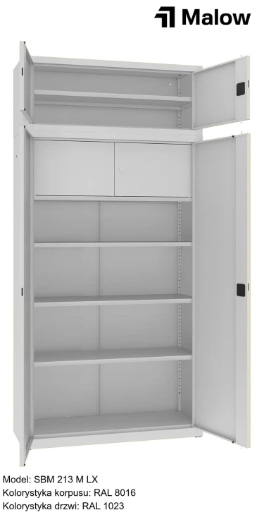 SBM 213 M LX Kolorystyka korpusu - RAL 8016 Kolorystyka drzwi - RAL 1023 (1).jpg