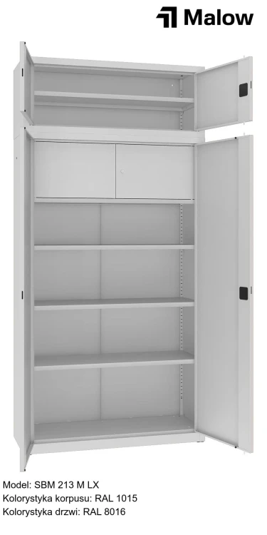SBM 213 M LX Kolorystyka korpusu - RAL 1015 Kolorystyka drzwi - RAL 8016 (1).jpg