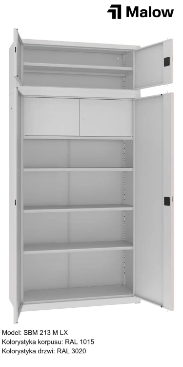 SBM 213 M LX Kolorystyka korpusu - RAL 1015 Kolorystyka drzwi - RAL 3020 (1).jpg