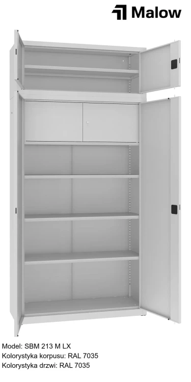 SBM 213 M LX Kolorystyka korpusu - RAL 7035 Kolorystyka drzwi - RAL 7035 (1).jpg